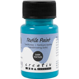Textile Paint Opaque Turquoise Blue 50ml