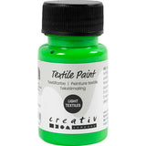 Textile Paint Semi Opaque Neon Green 50ml