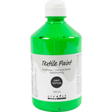 Textile Paint Semi Opaque Neon Green 500ml