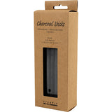Charcoal Sticks Natural L: 135cm dia. 10mm (18 Pieces)