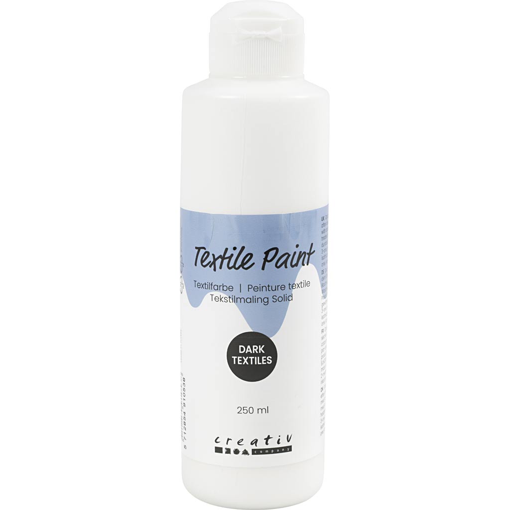 Textile Paint Opaque White 250ml