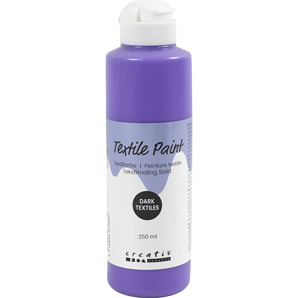 Textile Paint Opaque Purple 250ml