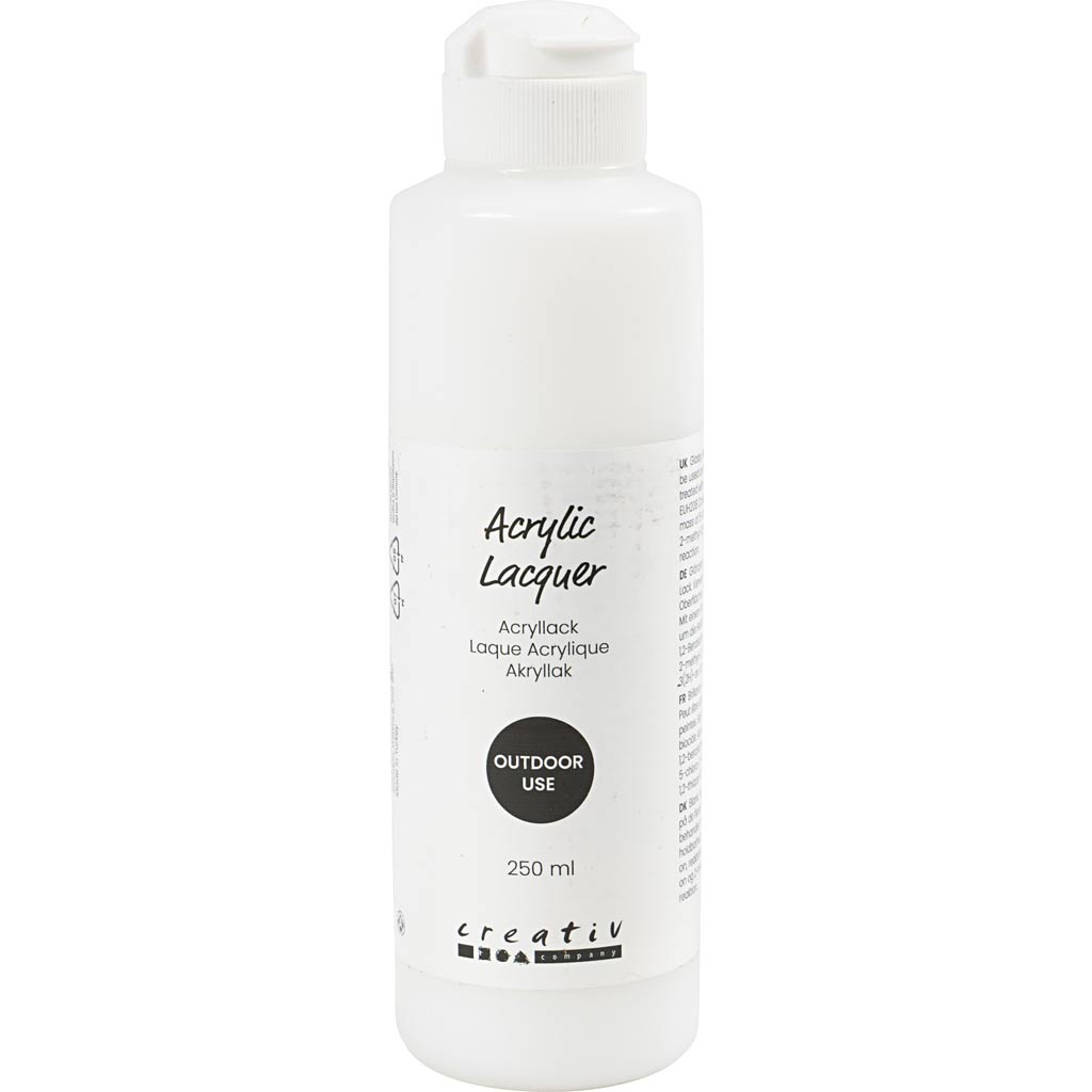 Acrylic Lacquer Glossy Water-Repellent 250ml