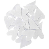 Ohhh! Lovely! Wood litter heart large white 24 pieces