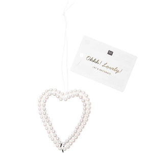 Ohhh! Lovely! Pearl pendant heart large