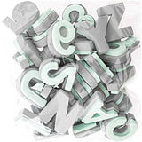 Rico Design Foam Rubber Stamp Set Alphabet