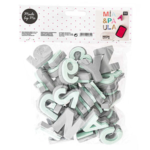 Rico Design Foam Rubber Stamp Set Alphabet