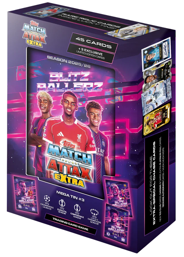 Match Attax Extra 2026 Mega Tin (Assortment)