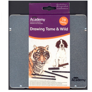 Academy - Drawing Tame & Wild Tin Set