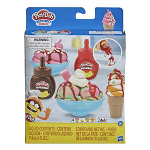 Play Doh Kitchen Creations Double Drizzle Ice Cream Playset
