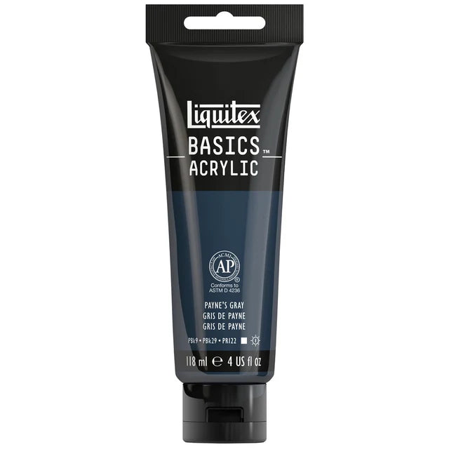 Liquitex Basics Acrylic 118ml - Payne's Grey