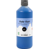 Poster Paint Matt Semi Opaque Dark Blue 500ml