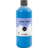 Poster Paint Matt Semi Opaque Primary Blue 500ml