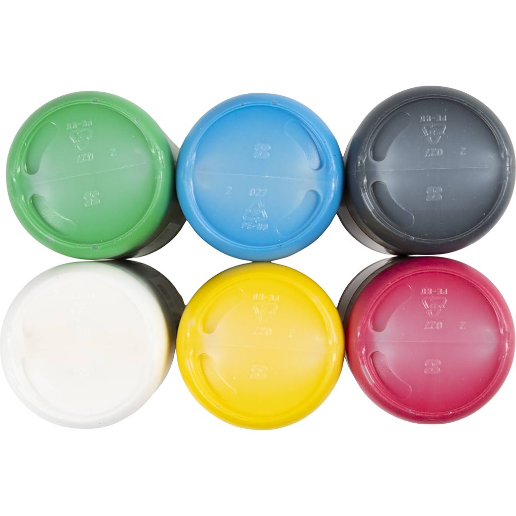Poster Paint Matt Semi Opaque - Assorted Colours