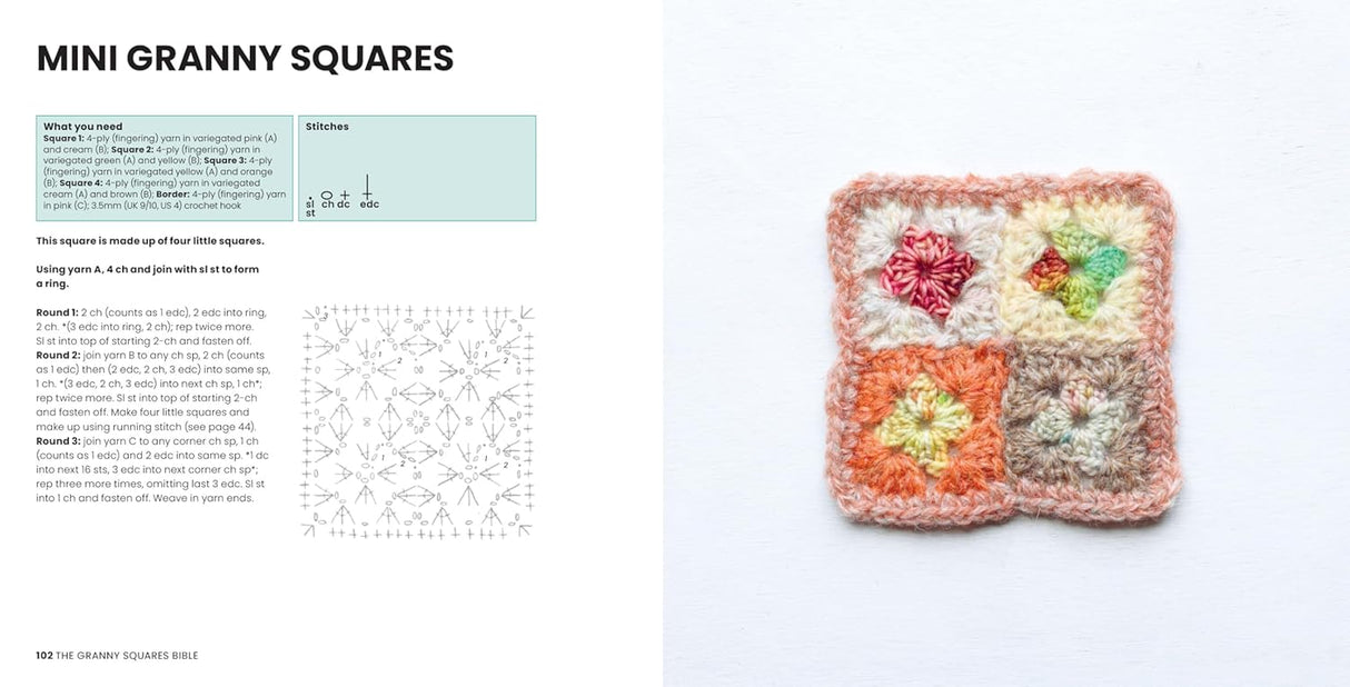 The Granny Squares Bible Book