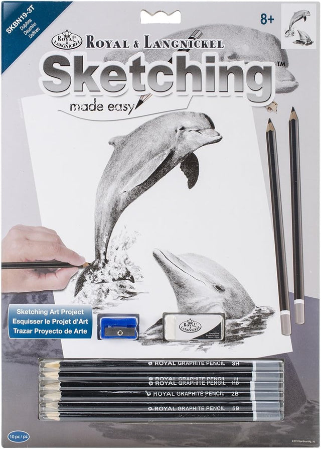 Sketching Made Easy Set - Dolphins