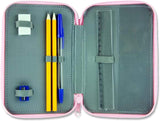 Student Solution Filled Double Decker Twin Zip Pencil Pouch - Animals
