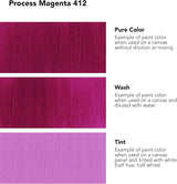 Daler Rowney System3 Process Magenta 500ml Acrylic Paint