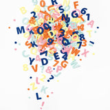 Felt Scatter Decoration - Letters & Numbers (200 Pieces)