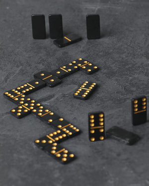 Gentlemen's Hardware Double Six Dominoes Game in a Tin