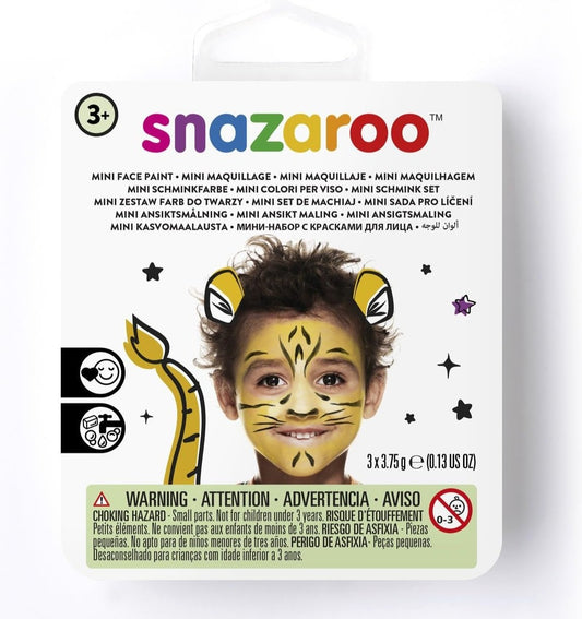 Snazaroo Mini Face Paint Theme Pack, Tiger