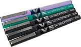 Pilot V5 Hi-Tecpoint Rollerball Pens - Assorted Colours (5 Pack)