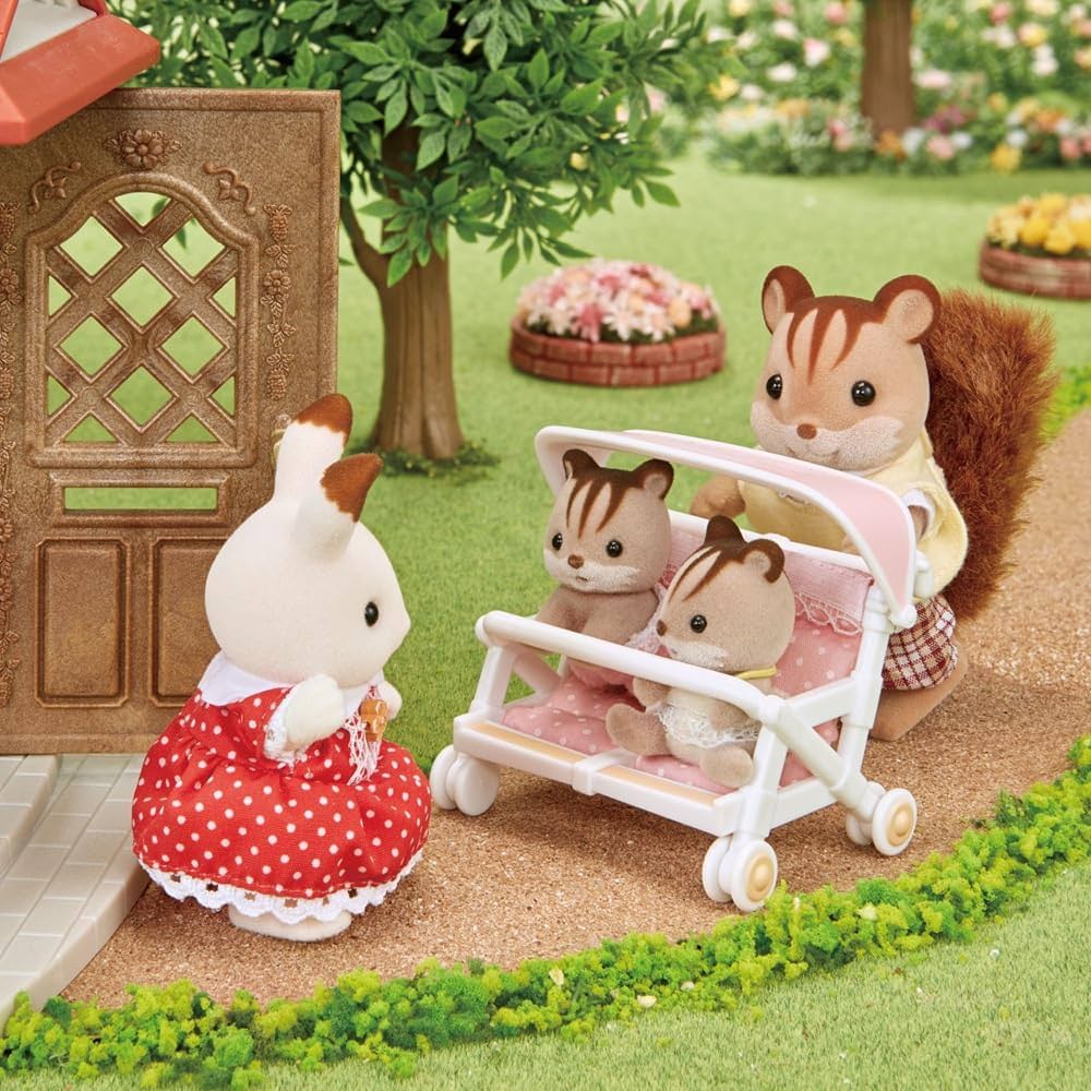 Sylvanian Families Double Pushchair