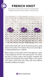 RSN Stitch Bank: The Embroidery Stitches Card Deck