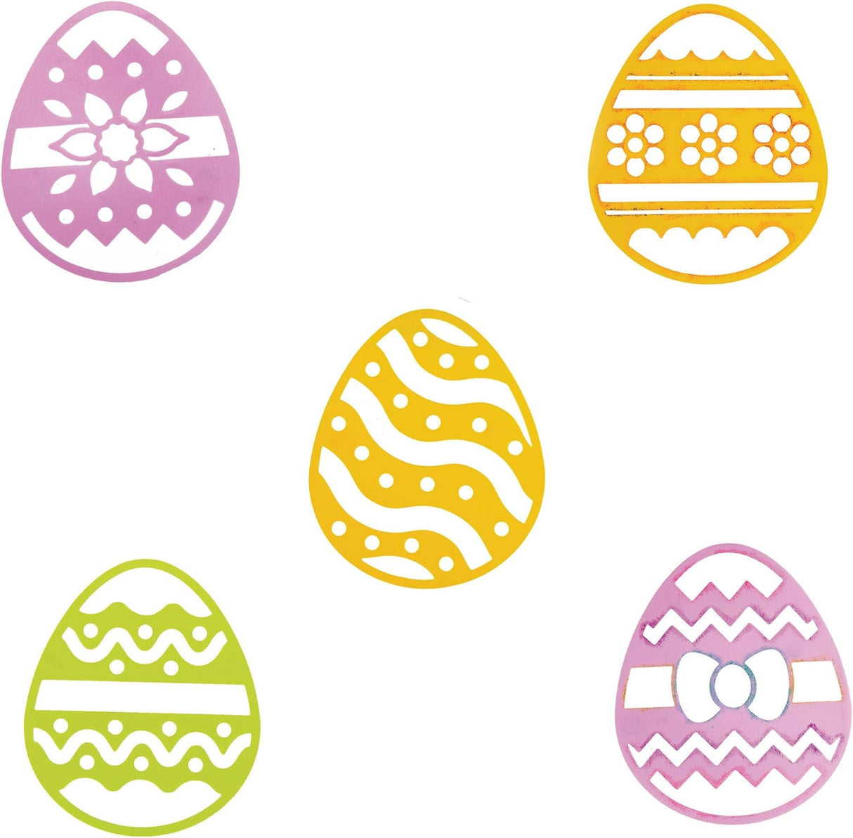 Easter Egg Stencils ( 6)