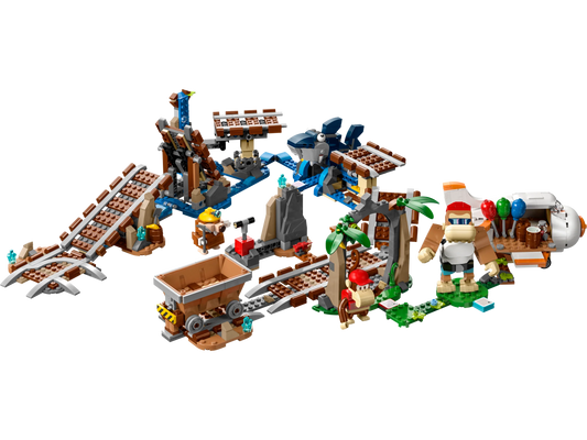 Lego Diddy Kongs Mine Cart Ride