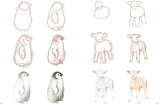 How to Draw: Baby Animals Book