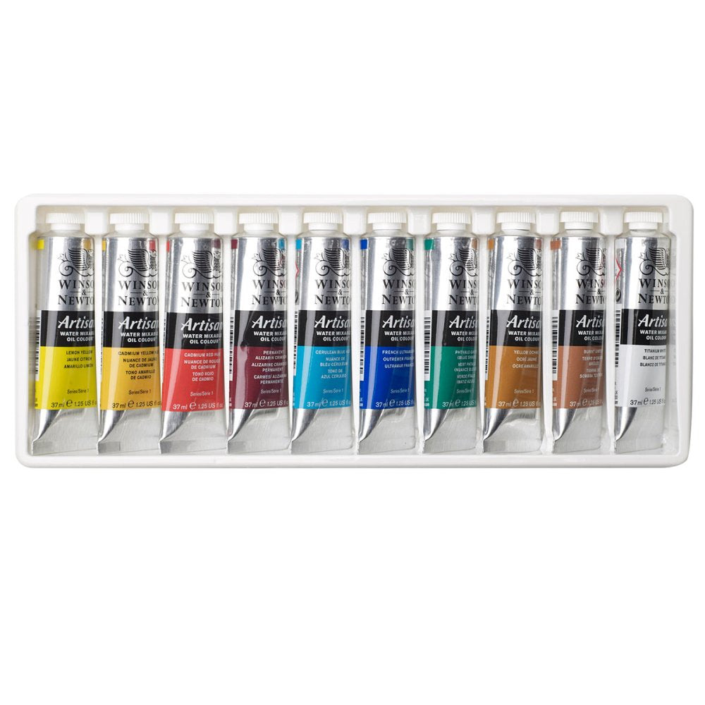 Artisan Water Mixable Oil Colour 10x37ml Tube Set