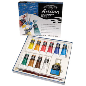 Artisan Water Mixable Oil Colour Studio Set 10x37ml