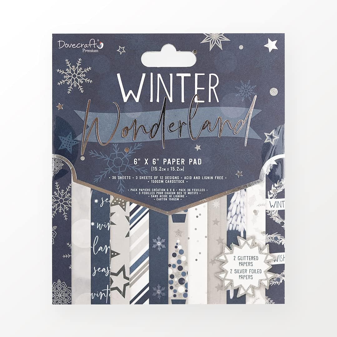 Dovecraft Premium Winter Wonderland FSC 6x6 Paper