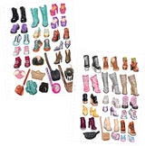 TOPModel Fashion Doodle Book With Gel Pens