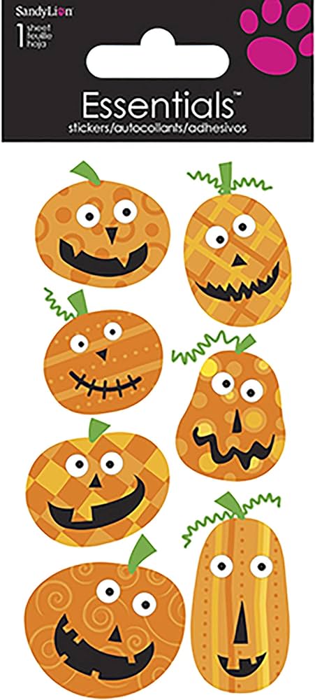 ESSENTIALS LRG-PUMPKIN FACES