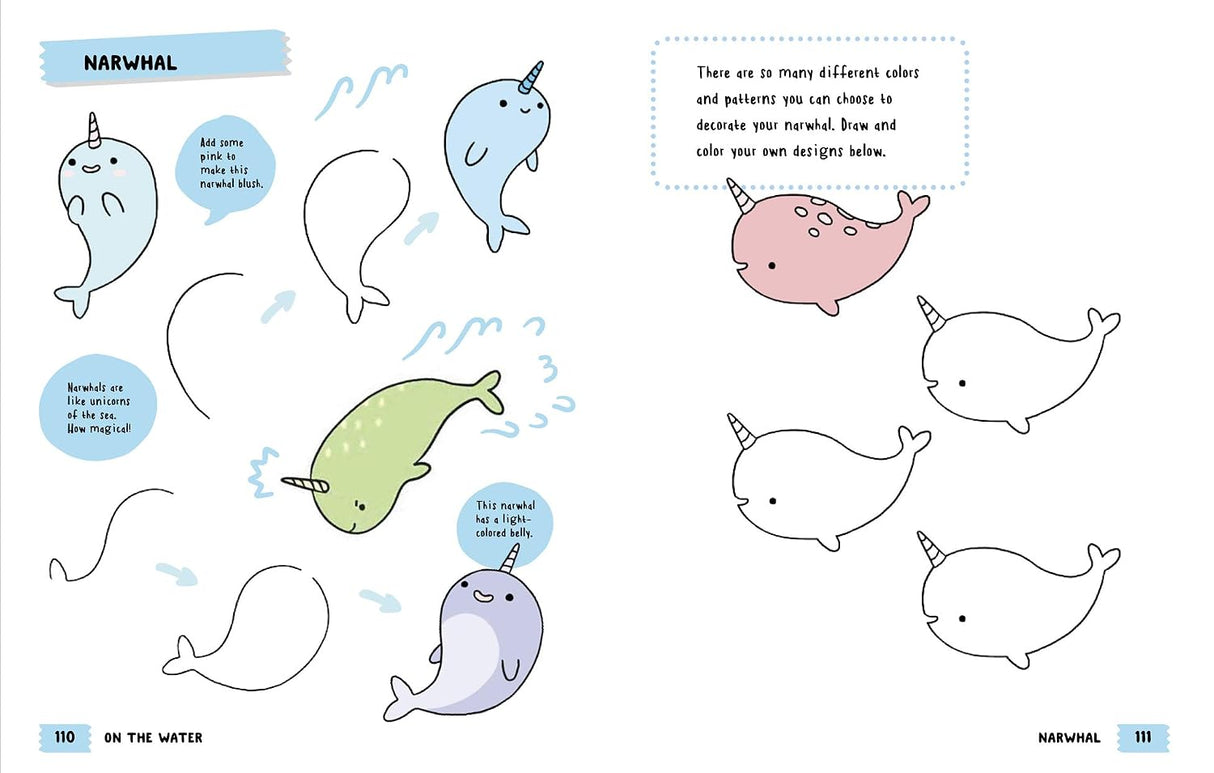 Kawaii: How to Draw Really Cute Animals Book