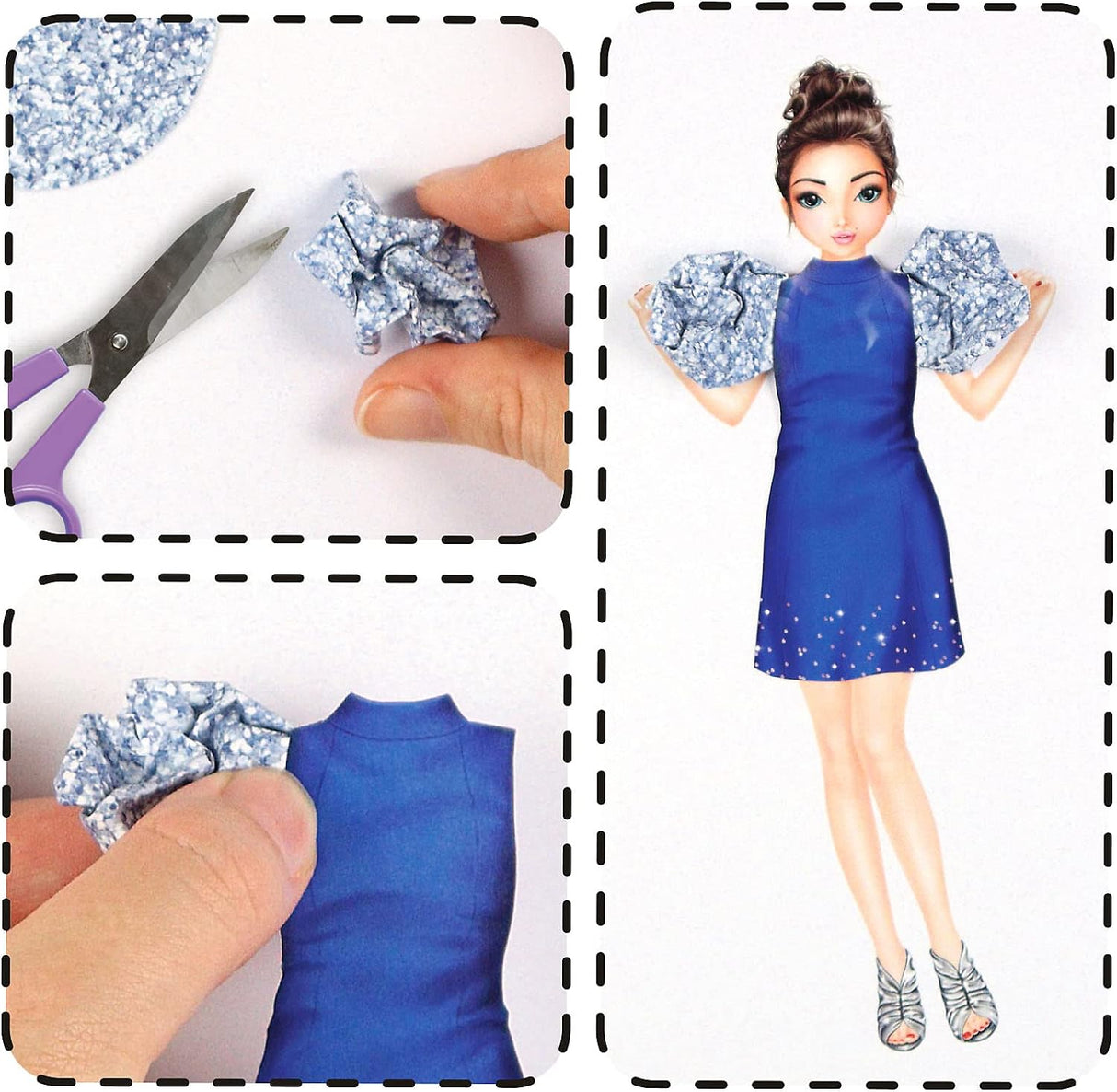 TOPModel Dress Me Up Collage Book