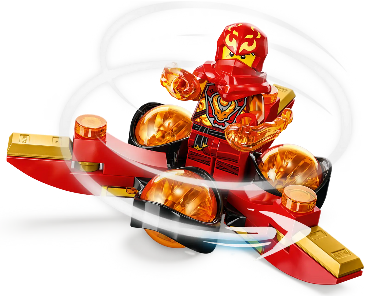 Lego Kais Dragon Power Spinjitzu Flip
