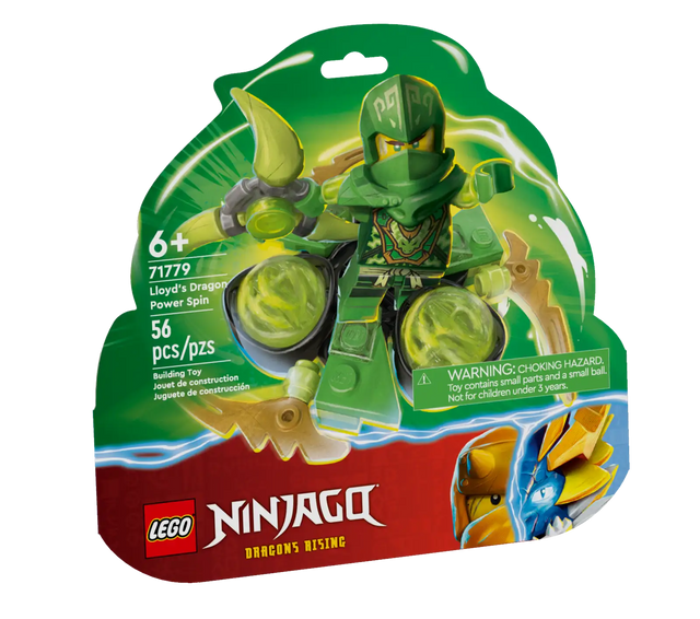 Lego Lloyds Dragon Power Spinjitzu Spin