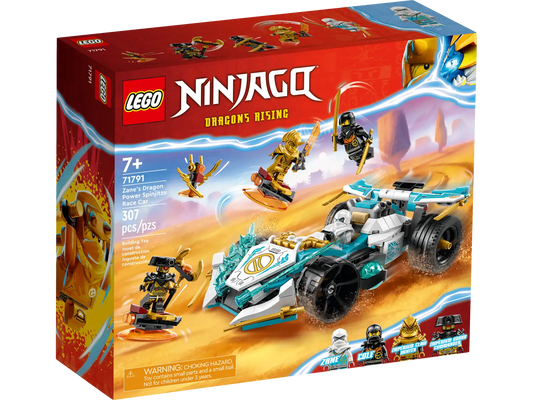 Lego Zanes Dragon Power Spinjitzu Race Car
