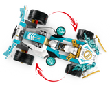 Lego Zanes Dragon Power Spinjitzu Race Car