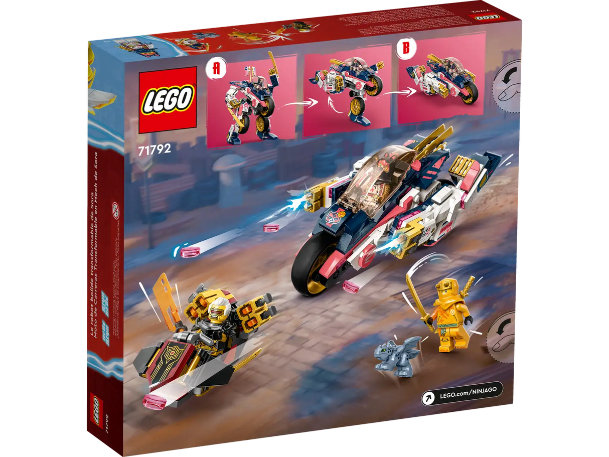 Lego Soras Transforming Mech Bike Racer