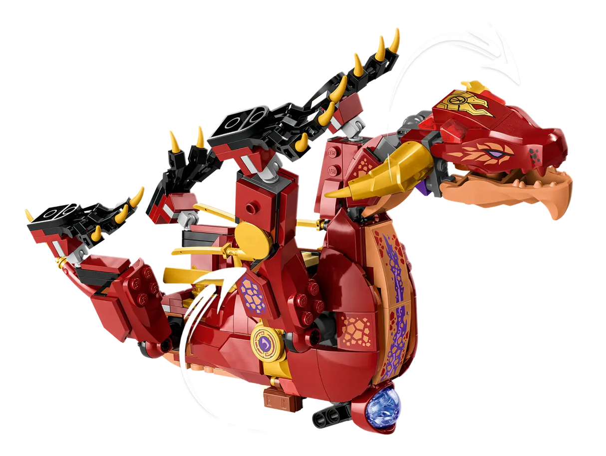Lego Heatwave Transforming Lava Dragon