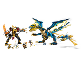Lego Elemental Dragon vs The Empress Mech