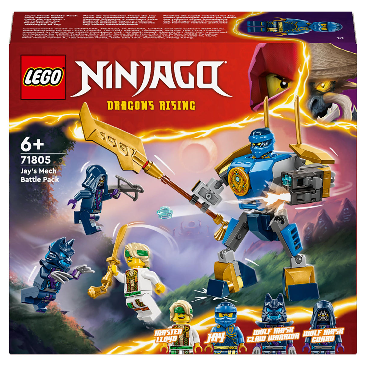 Lego Ninjago Jays Mech Battle Pack Art Hobby