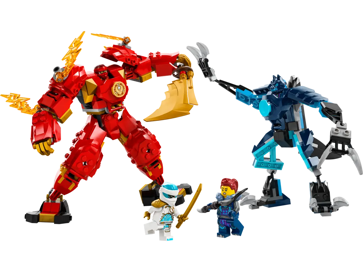 Lego Ninjago Kai's Elemental Fire Mech Set