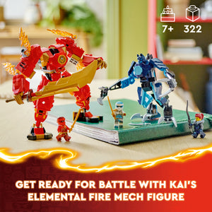 Lego Ninjago Kai's Elemental Fire Mech Set