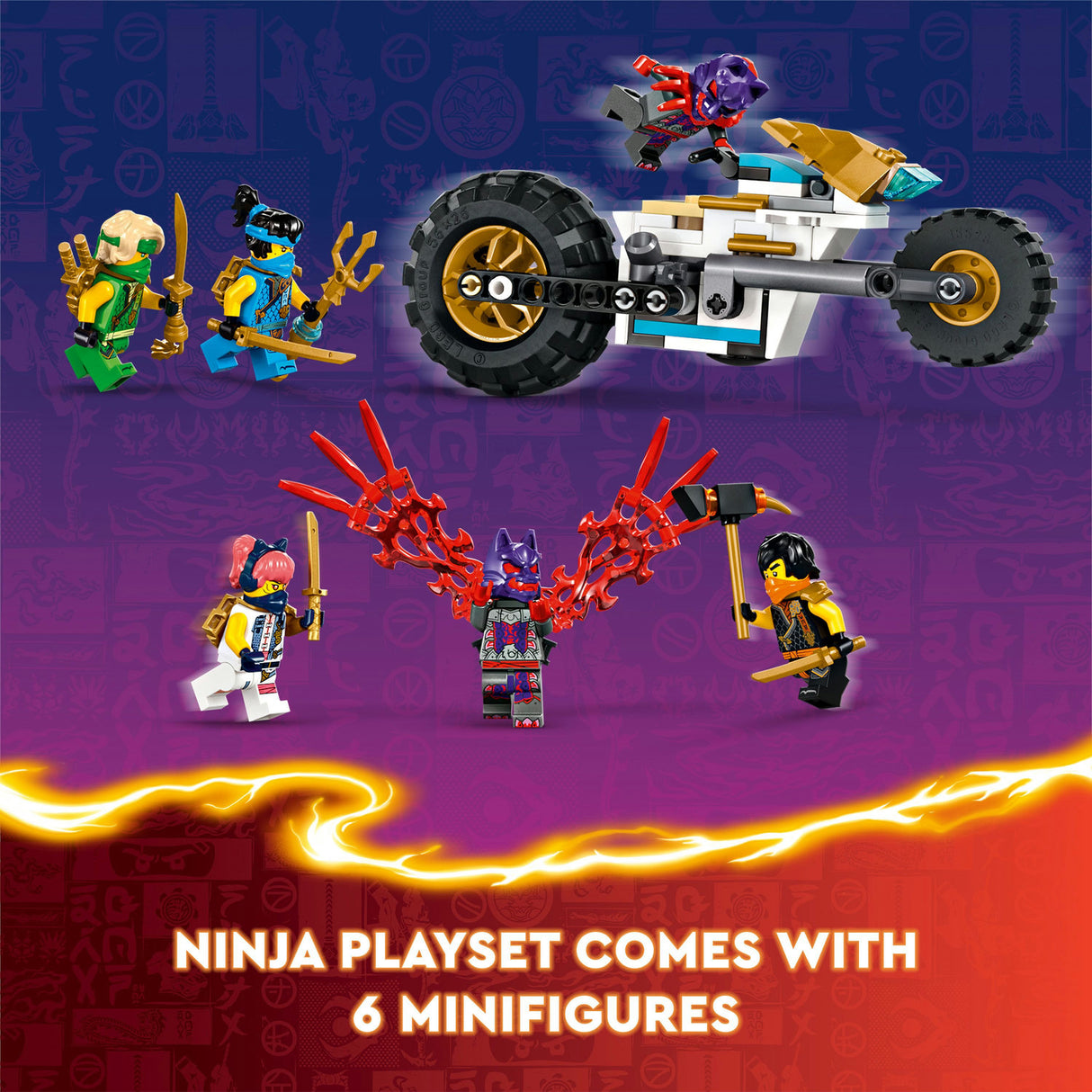 Lego Ninjago Ninja Team Combo Vehicle