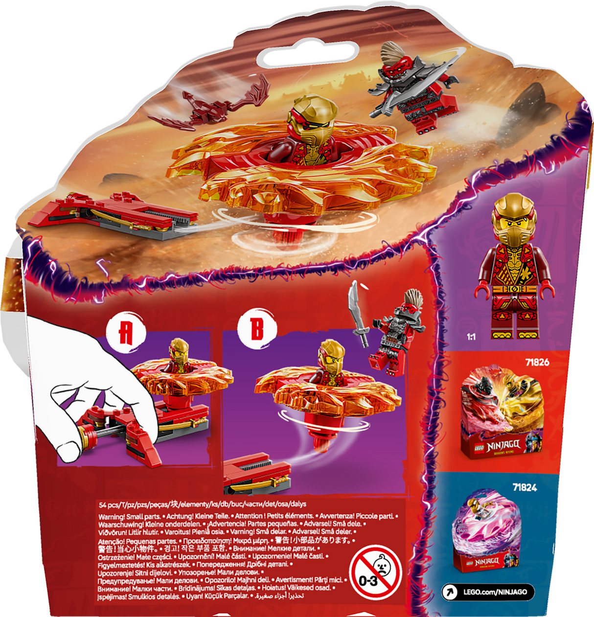 Lego Ninjago - Kai's Dragon Spinjitzu Spinner